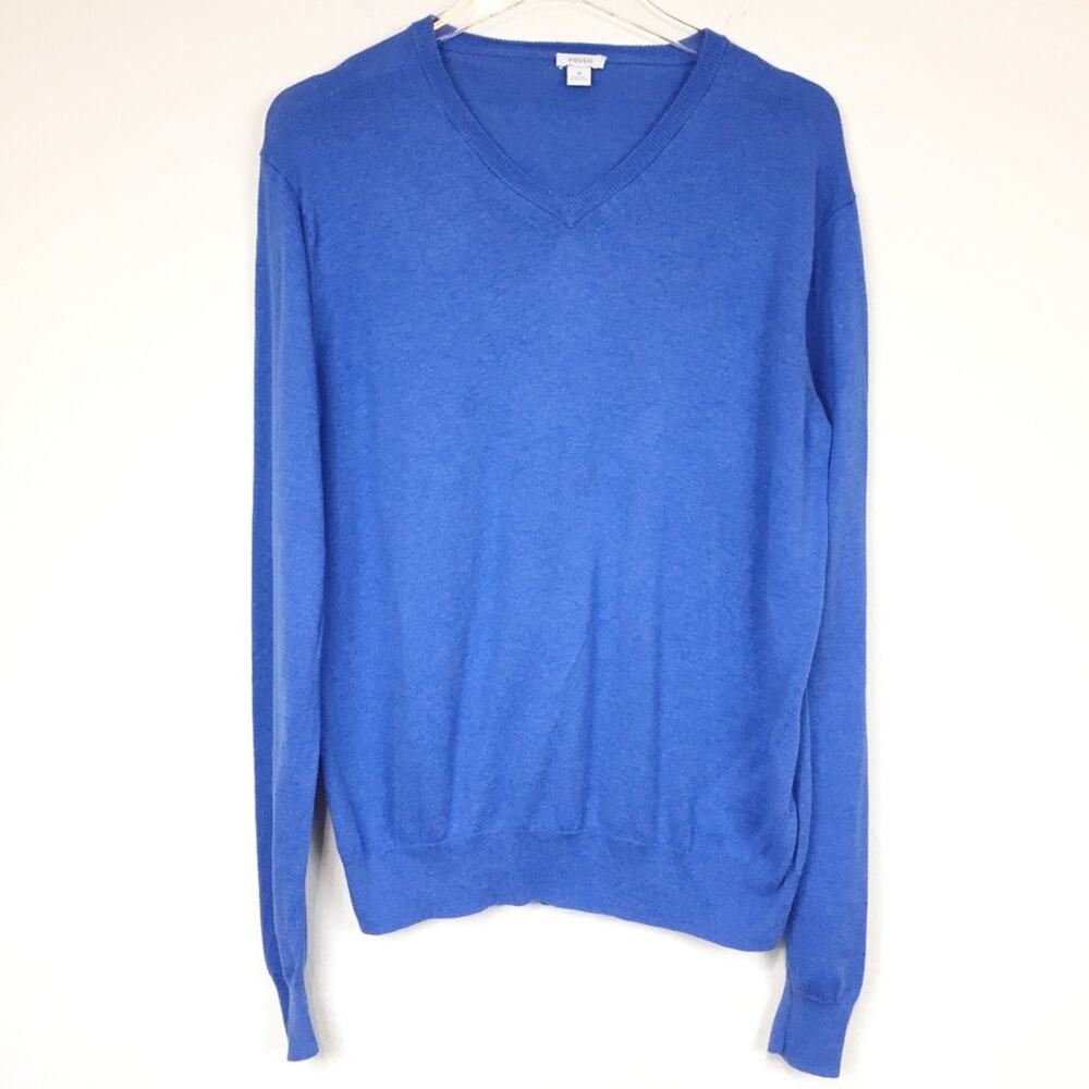 Fossil | William V-Neck Sweater Sz M